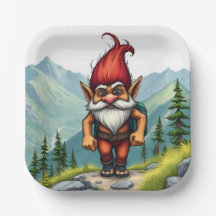Troll Wandern in Norwegen, Pappteller