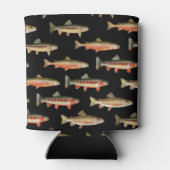 Trolle auf schwarz dosenkühler (Rückseite)