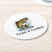 Trolle aus Kontrolle Untersetzer (Angewinkelt)