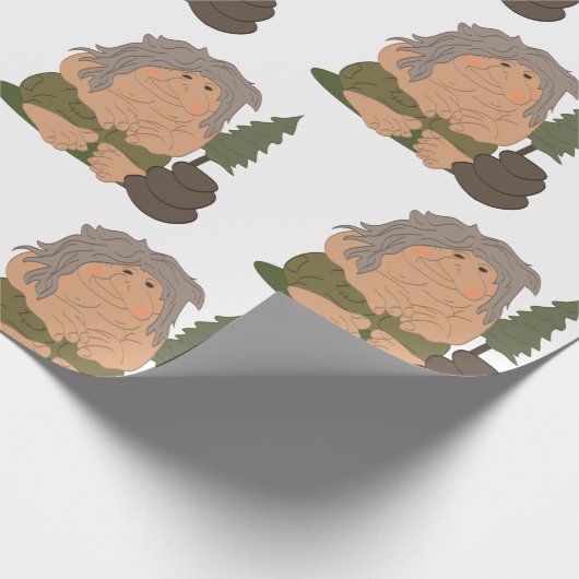 Trolle Geschenkpapier (Ecke)