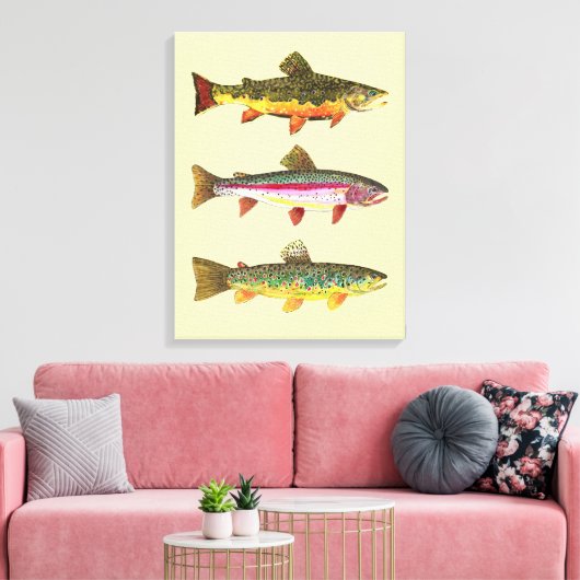 Trolle Leinwanddruck (Insitu (Wohnzimmer))