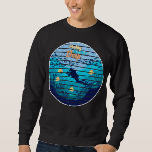 Trollen nach Seesaibling, um Monster zu markieren Sweatshirt