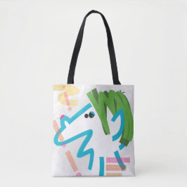 Trollen, Trollen, Trollen, Schleppen Moderne Kunst Tasche
