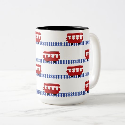 Trolley 15 oz zweifarbige tasse (VorderseiteRechts)