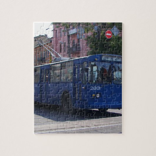 Trolley Bus Puzzle (Vertikal)