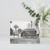 Trolley, Florida East Coast, 1905 Postkarte (Stehend Vorderseite)