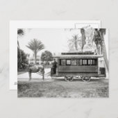 Trolley, Florida East Coast, 1905 Postkarte (Vorne/Hinten)