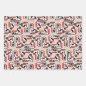 Trolley Problem Wrapping Paper (3 Designs) Geschenkpapier Set (Vorderseite 3)