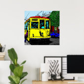 Trolley Stopp Poster (Heimbüro)