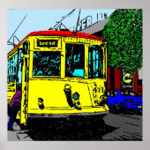 Trolley Stopp Poster (Vorne)