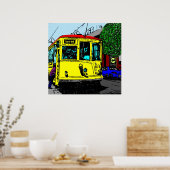 Trolley Stopp Poster (Küche)