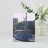 Trolleybus nach Bulgarien Postkarte (Stehend Vorderseite)