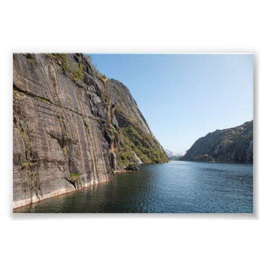 Trollfjord Lofoten Fotodruck (Vorne)