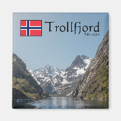 Trollfjord Lofoten Magnet (Vorne)