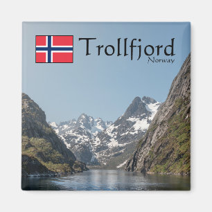 Trollfjord Lofoten Magnet