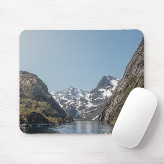 Trollfjord Lofoten Mousepad (Mit Mouse)
