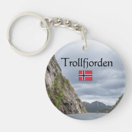 Trollfjord Lofoten Schlüsselanhänger
