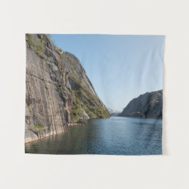 Trollfjord Lofoten Wandteppich