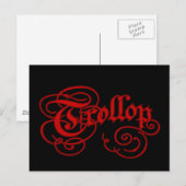 Trollop Postkarte (Vorne/Hinten)