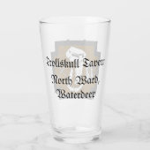 Trollskull Tavern Gedenktumbler Glas (Rückseite)