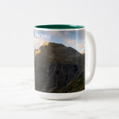 trollstigen, Norwegen Zweifarbige Tasse (VorderseiteRechts)