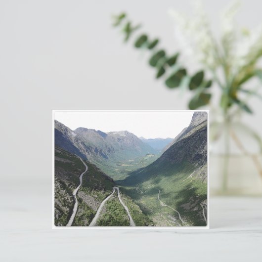 Trollstigen Postkarte (Stehend Vorderseite)