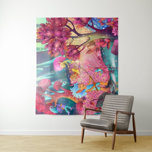 Trollwald Wandteppich (Beispiel)