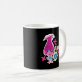 Trolly Poppy als Button Kaffeetasse (VorderseiteRechts)