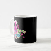 Trolly Poppy als Button Kaffeetasse (Vorderseite Links)