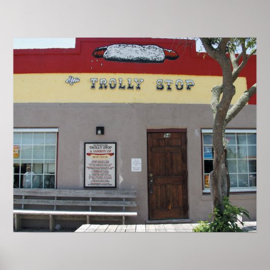 Trolly Stopp Poster (Vorne)