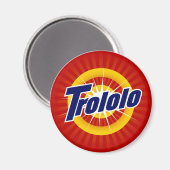 Trololo Round Magnet (Vorderseite/Rückseite)