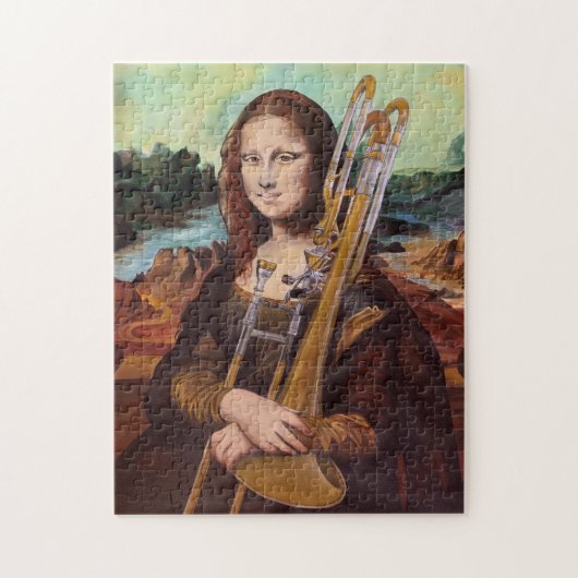 Trombona Lisa Puzzle (Vertikal)