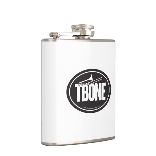 Trombone-angesagte Flasche Flachmann (Rechts)