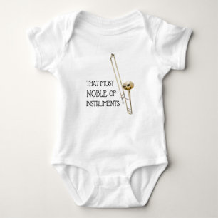 Trombone-Baby-Bodysuit Baby Strampler