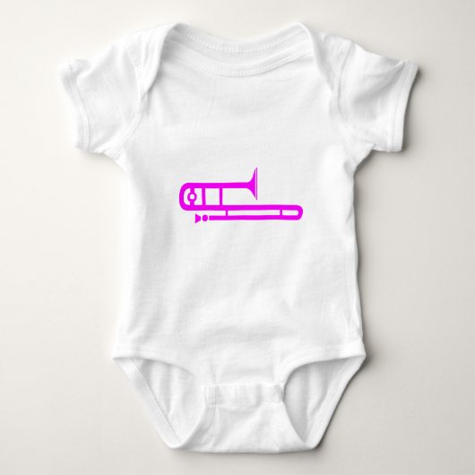 Trombone Baby Strampler (Vorderseite)