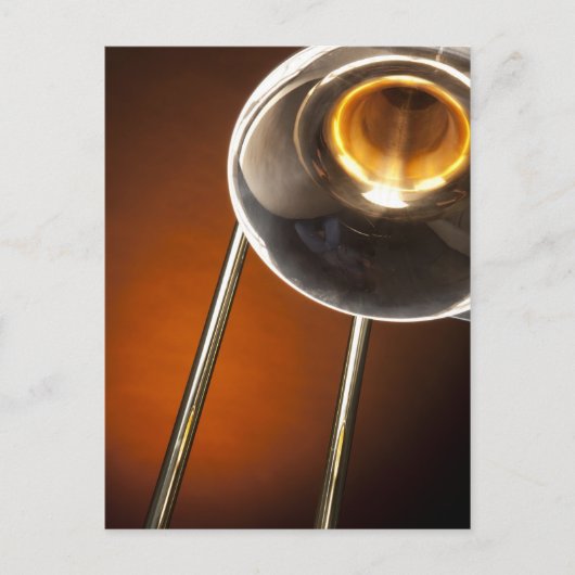 Trombone-Bild Postkarte (Vorderseite)