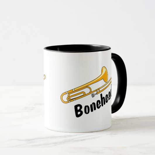 Trombone Bonehead Tasse (VorderseiteRechts)
