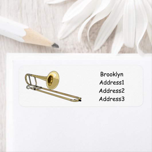 Trombone-Cartoon (Insitu)