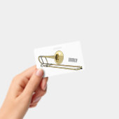 Trombone-Cartoon Ausweis (Handheld)