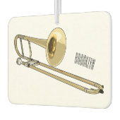 Trombone-Cartoon Autolufterfrischer (Links)