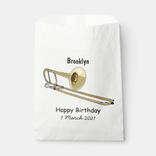 Trombone-Cartoon Geschenktütchen