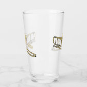 Trombone-Cartoon Glas (Links)