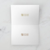 Trombone-Cartoon Karte (Innenseite)