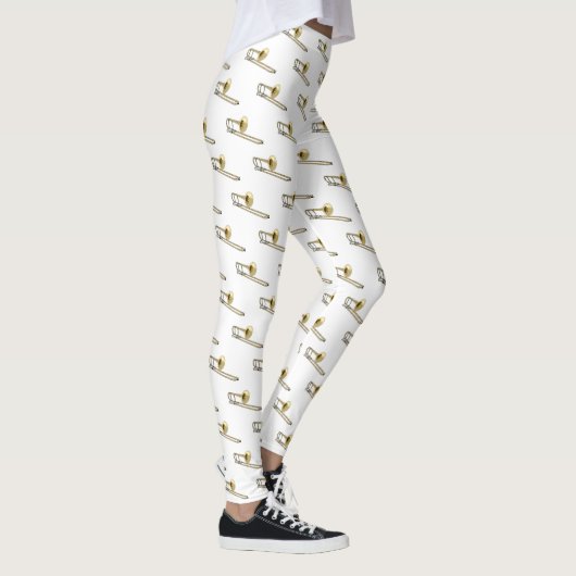 Trombone-Cartoon Leggings (Rechts)