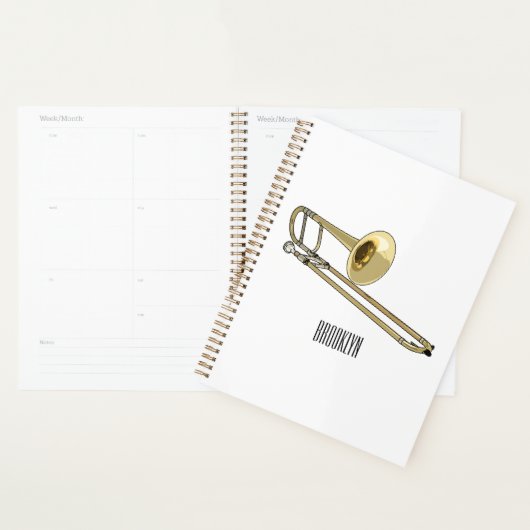 Trombone-Cartoon Planer (Anzeige)