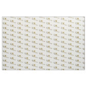 Trombone-Cartoon Stoff (Fat Quarter (45,7 x 55,9 cm))