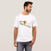 Trombone-Cartoon T-Shirt (Vorne ganz)