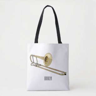 Trombone-Cartoon Tasche
