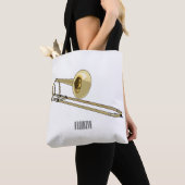 Trombone-Cartoon Tasche (Von Nahem)