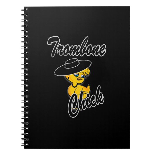 Trombone Chick #4 Notizblock (Vorderseite)